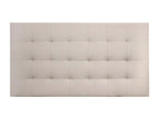 Brown faux leather upholstered headboard 160x80cm - Nidchicshop 20543AUQY