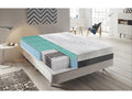 Pocket spring mattress - memory foam - 9 zones with removable cover, Bohometop model 120x200 cm 65371ELWW
