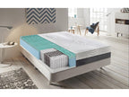 Pocket spring mattress - memory foam - 9 zones with removable cover, Bohometop model 120x200 cm 65371ELWW