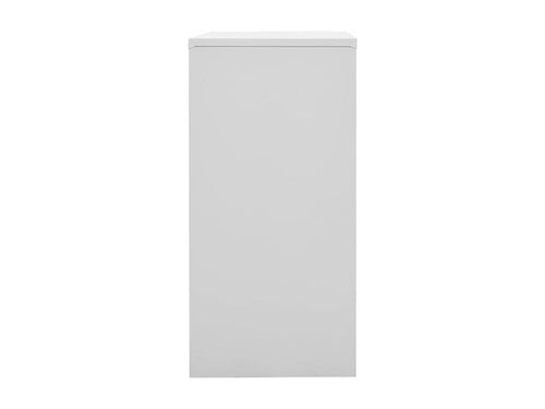 5-piece locker cabinets, light grey and blue, 90x45x92.5 cm, steel, 06443JDUQ