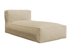 Fabric garden chaise longue - Beige - Bohometop 01284TATN