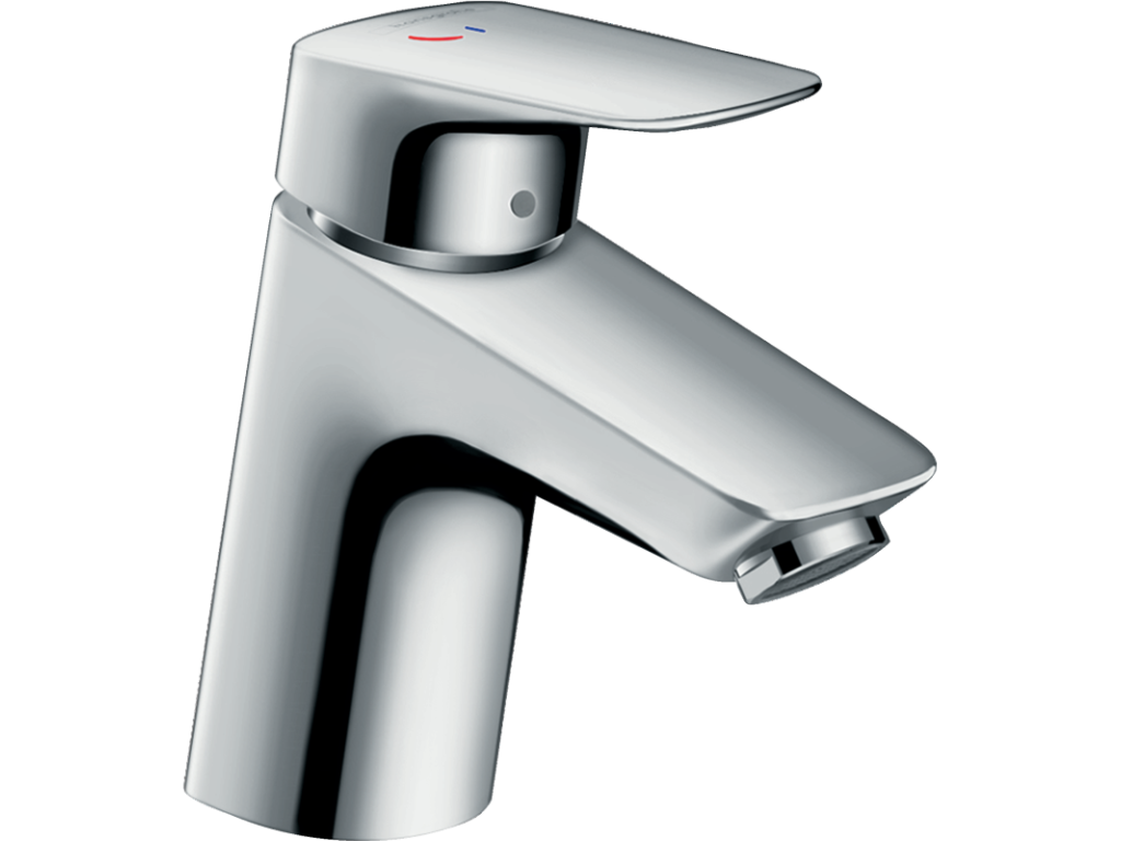 Bohometop Basin Mixer Tap with Pop-Up Waste and Chrome Synthetic Waste 49208HTOU