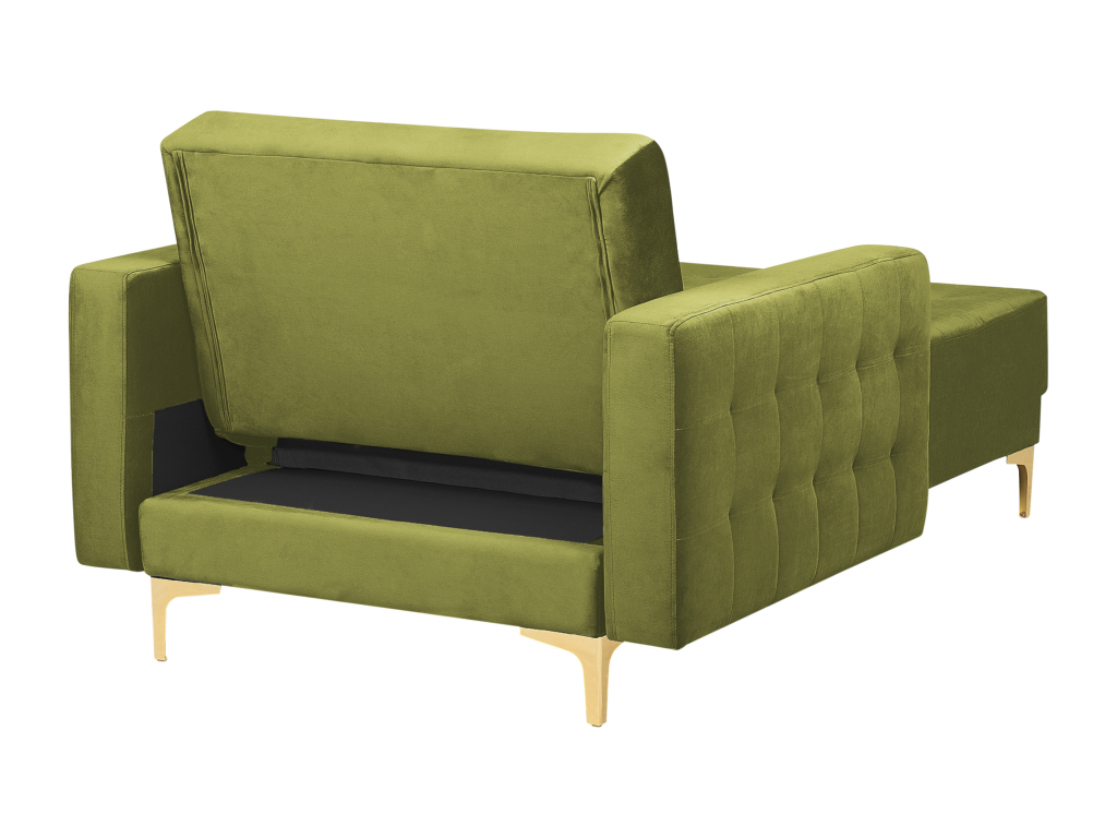 Homelumiere Green Velvet Chaise Longue Homelumiereétrique