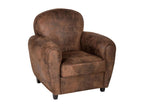 Vintage Bohometop Armchair 82cm Brown 76432TOTG