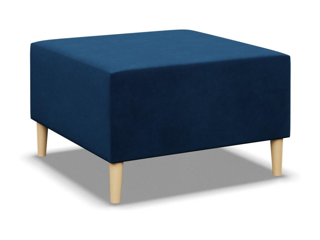 Pouf for the living room 70x70 cm Dark blue 04286JHUM