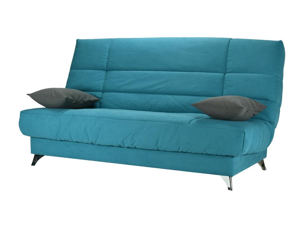 Bohometop fabric bench 130x190 cm, Bohometop 14 cm mattress with storage - Color A 963 55113VUKL