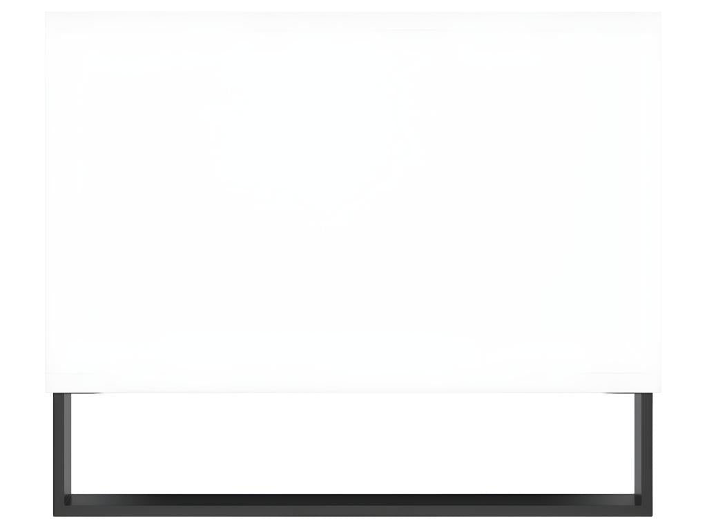 White coffee table 90x50x40 cm engineered wood 78877NHYV