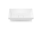 Bohometop 3-piece bathroom set, matte white 06263VPFH