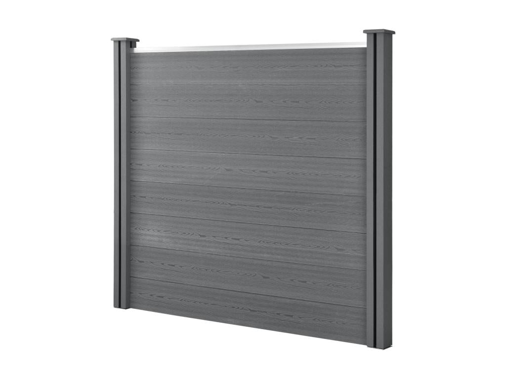 Bohometop garden fence - brown wood, 314x314x165 cm, 03 0006581 32982RYEX