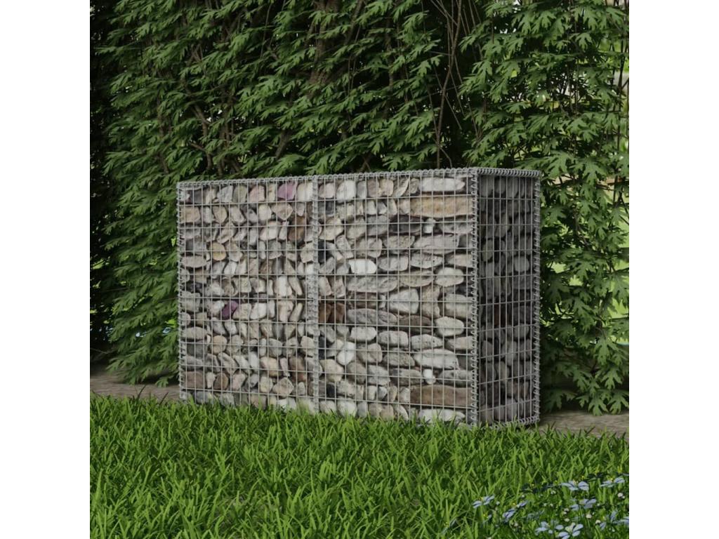 Gabion basket, galvanized steel, 150x50x100, 58268MTHP