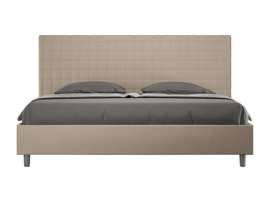 Bohometop 66319BPDI Upholstered Storage Bed 180x200 in Faux Leather