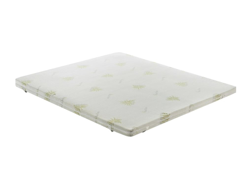 Bohometop - Memory Foam Mattress Topper - 10 cm Thick - Removable Aloe Cover Bohometop 90x190 94973KSAL