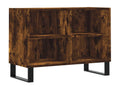 Smoked oak TV stand, 69.5x30x50 cm, engineered wood, 41473JEDJ