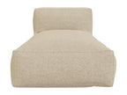 Fabric garden chaise longue - Beige - Bohometop 01284TATN