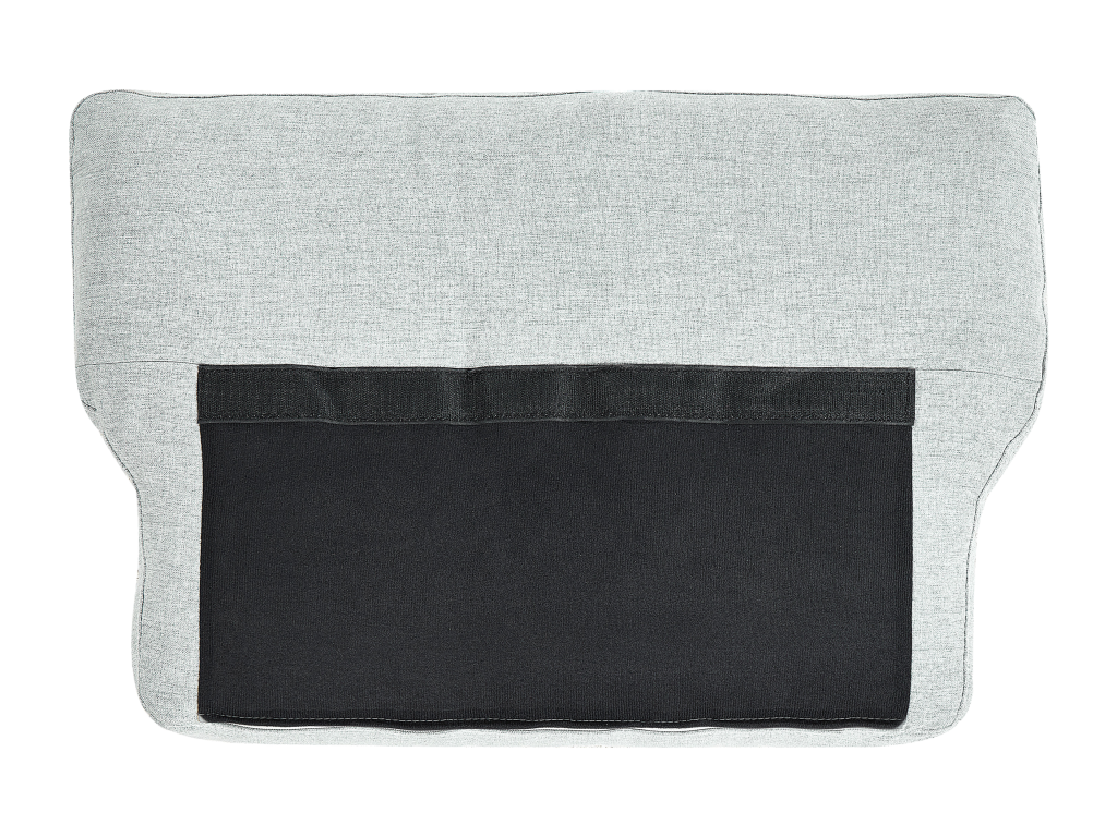 Bohometop Armchair, Light Grey Fabric 25604QCDU