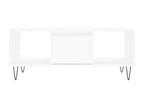 Coffee table, white, 90x50x36.5 cm, engineered wood, 23709LIAB
