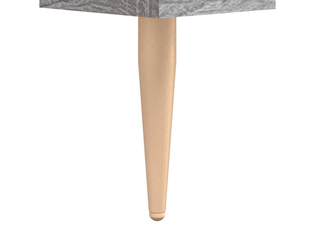 Bohometop grey bookcase 69.5x32.5x90 cm engineered wood 79339UVVO