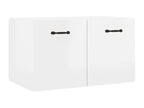 Wall cabinet, glossy white, 60x36.5x35 cm, engineered wood, 94551SBOC
