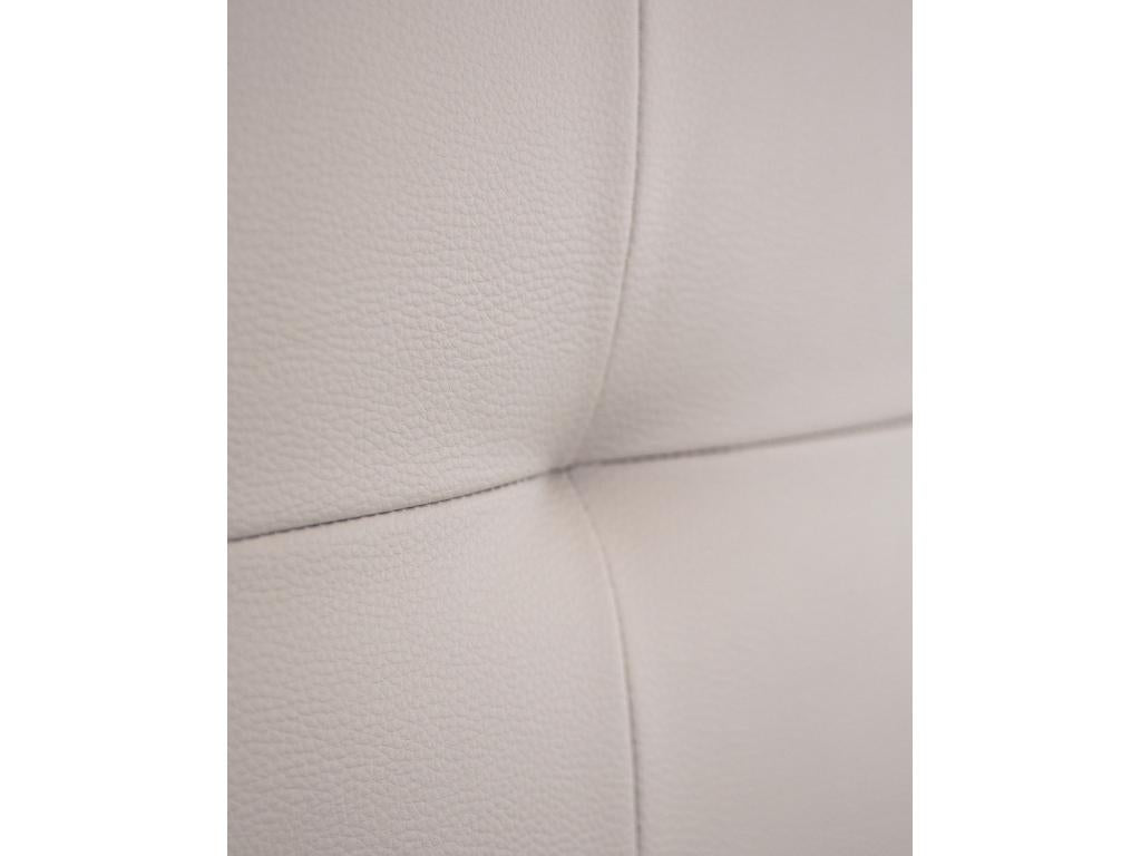 Brown faux leather upholstered headboard 160x80cm - Nidchicshop 20543AUQY