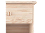 Bohometop bedside table 43x35x40.5 cm solid pine wood 36334JRXG