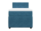 Bohometop bed base with blue mattress 100x200 cm 91611OBQY
