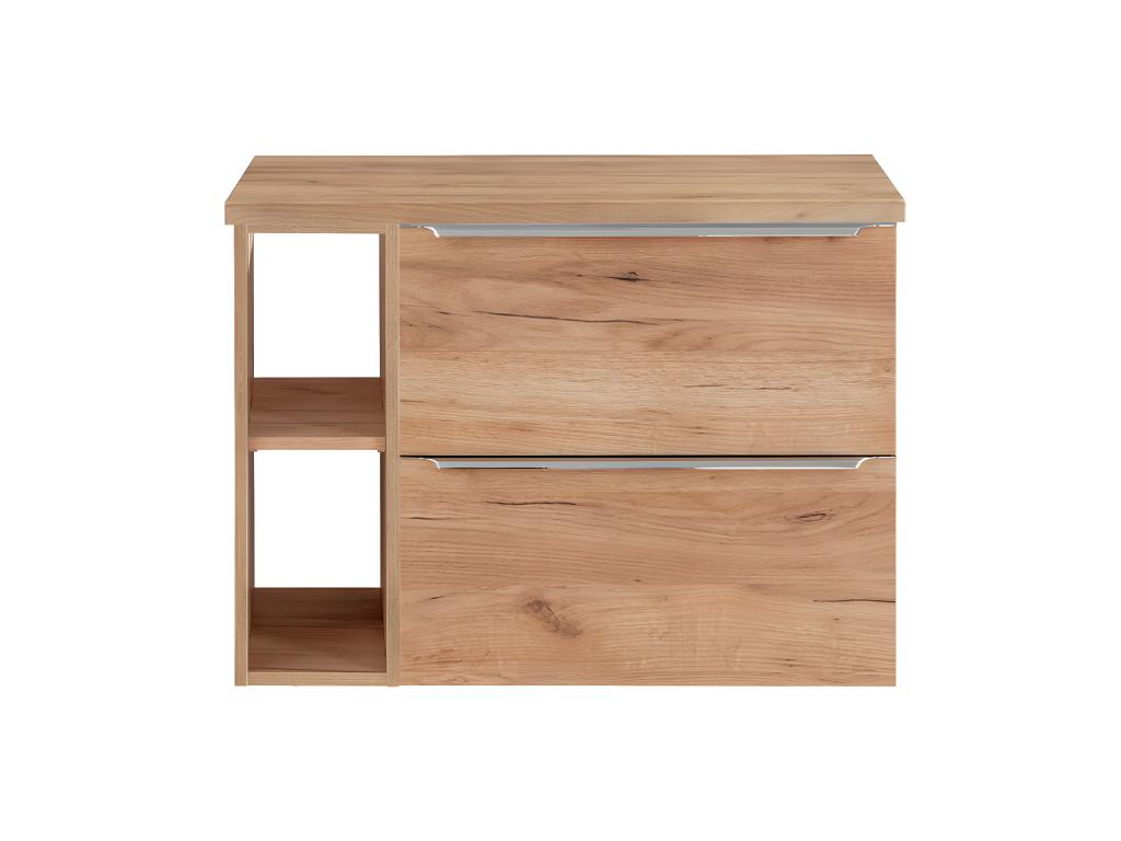 80cm Vanity Unit with 2 Niches, Nidchicshop Wood 40804VNCN