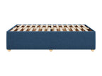 Blue Bed Frame 120x200 cm Fabric 11873EWPU