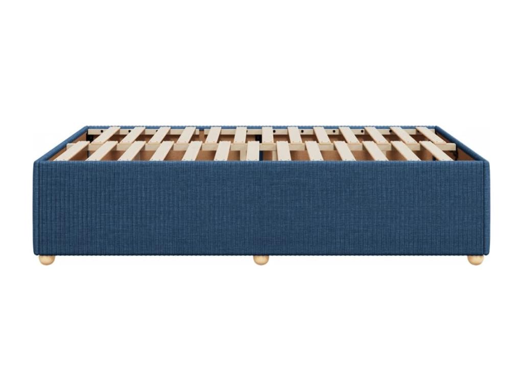 Blue Bed Frame 120x200 cm Fabric 11873EWPU