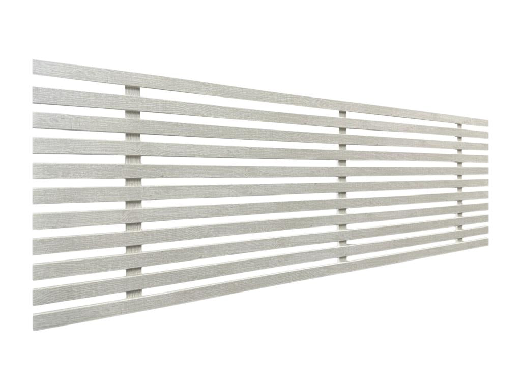 Bohometop Recycled Wood Headboard DM Japanese Style 160x46cm for 150/160cm Beds - Arctic 97542ZZEZ