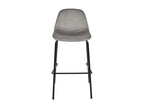 Bohometop Grey Bar Stools - Set of 2 77845OOXB