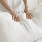 L-Shape Linen Sectional Sofa with Ottoman - Modular Upholstered Design, 6-Seater, 250 lb/Seat, Removable Cushions, Easy Assembly