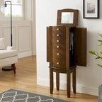 Frandon Jewelry Armoire with Mirror