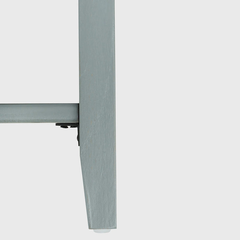 American Style 2-Drawer Side Table - Wood Grain Finish, 28.5" Height, 130 lb Capacity, MDF, Nightstand or End Table