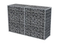 Gabion basket, galvanized steel, 150x50x100, 58268MTHP