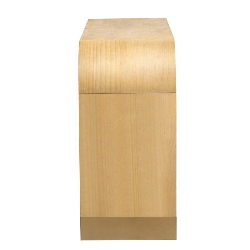 Modern dark walnut TV stand with adjustable shelves - made of pine wood and MDF, 59.8 inches tall, suitable for use as a TV cabinet in a study, living room, or entryway.