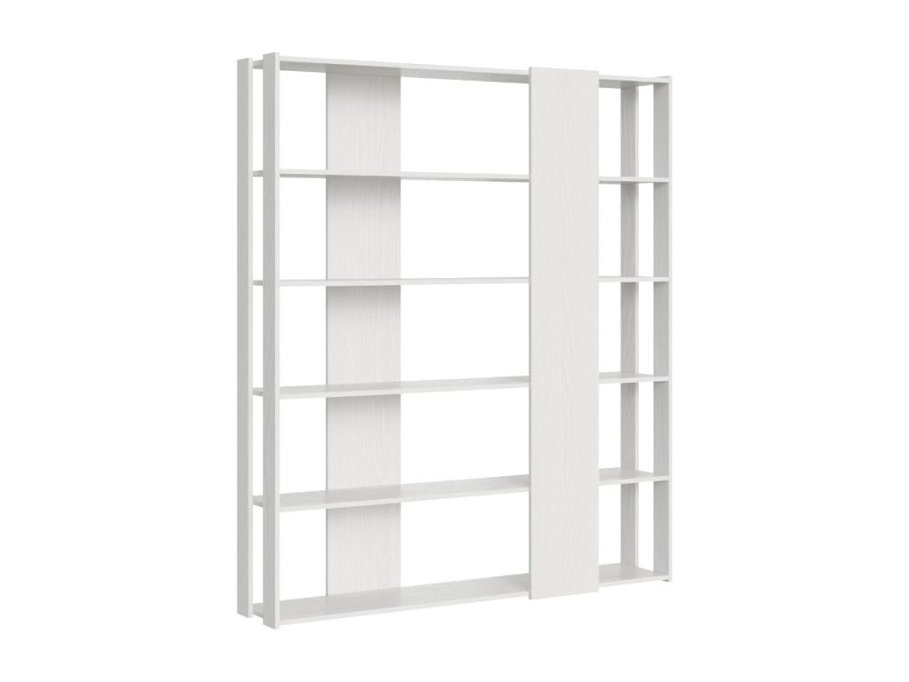 Nidchicshop Small B bookcase, walnut, 85410BEKK