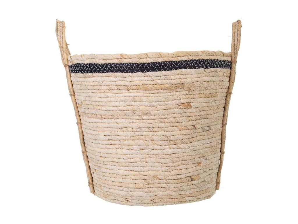 Brown natural fiber basket 36x36x30h 08126SLCF