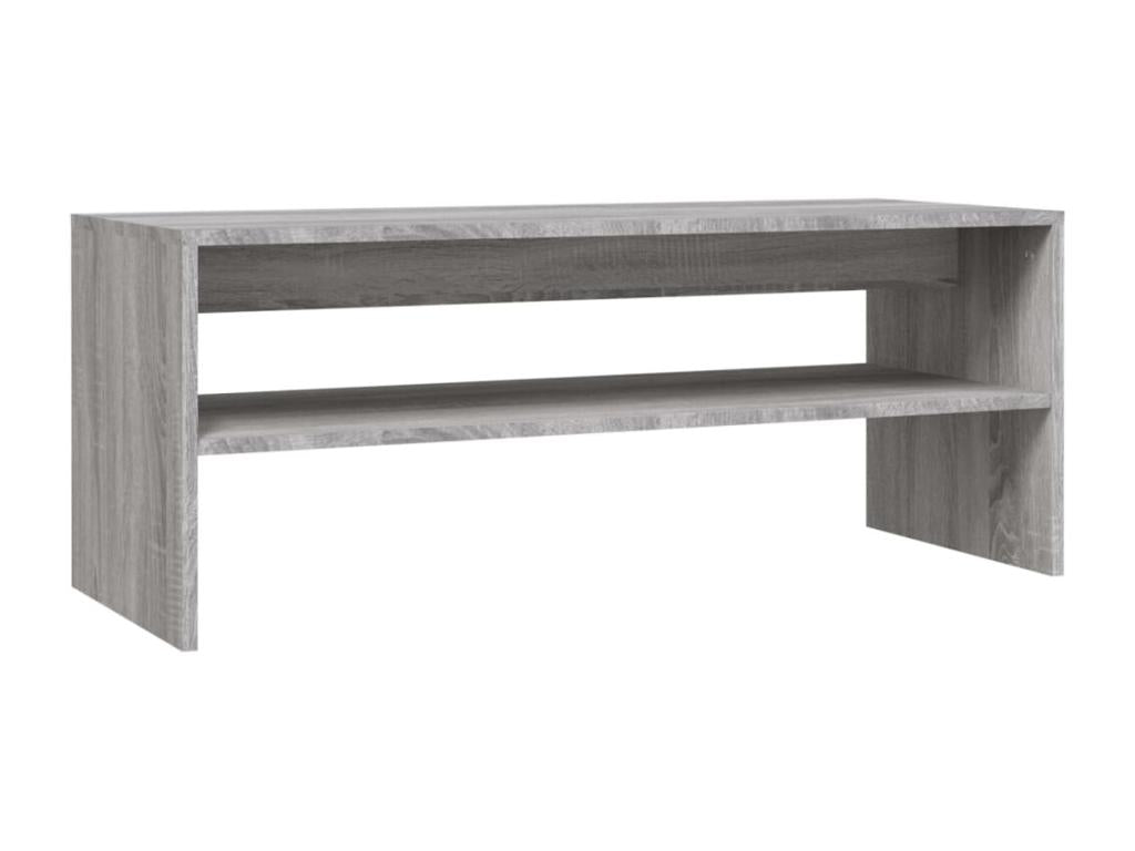 Homelumiere coffee table, grey, 100x40x40 cm, engineered wood