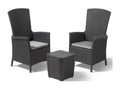 Bohometop Graphite 3-Piece Outdoor Furniture Set 231692 57297ZRAV
