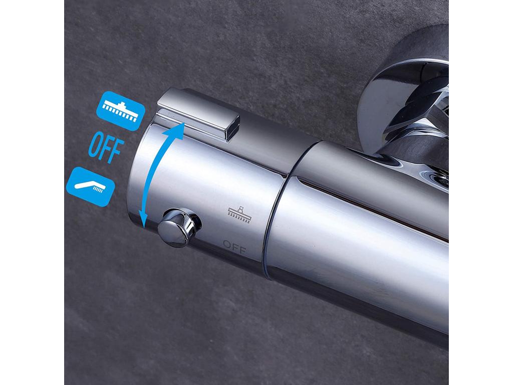 Bohometop Thermostatic Shower Column with Thermostatic Mixer 20384DRMY