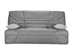 Bohometop fabric click-clack sofa with storage, 14cm mattress, 193cm length - Grey, Bohometop 36649KLDX