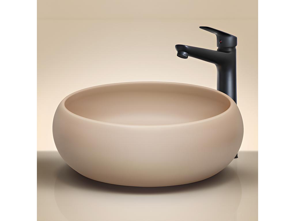 Double vanity unit 140cm with 2 niches Nidchicshop Cashmere and Wood 07562TNZS