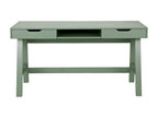 Bohometop - Green pine wood desk with drawers 48276GHVJ
