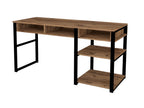 Industrial desk with storage - Natural and black - Nidchicshop 17511YVPI