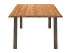 Light brown rectangular solid oak dining table 81281GPMV