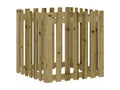 Planter with fence design 70x70x70 impregnated pine 85115SRNP