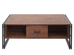 Homelumiere-A27b coffee table in wild oak finish