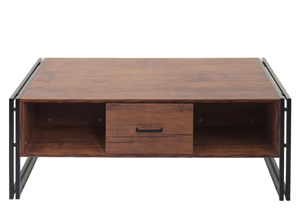 Homelumiere-A27b coffee table in wild oak finish
