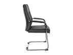 Rocking chairs - Fabric / Chrome metal - Black - Bohometop 76501AGCG