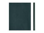 4-piece PVC garden privacy screens, 35x0.19 m, matte green, 15771DXBS